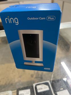 Ring Outdoor Cam Plus Battery Security Camera - One Unit