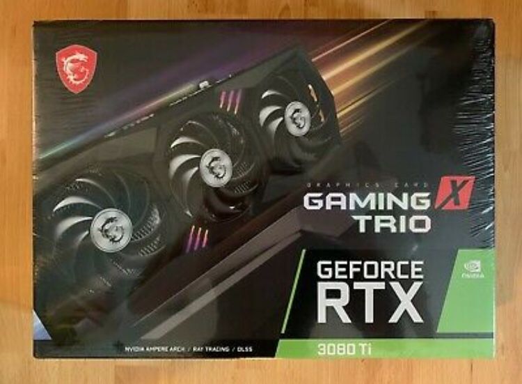 MSI GeForce RTX 3080 Ti Gaming X Trio 12GB GDDR6X PCI Express x16