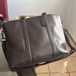 Coach City Zip Tote – Black Leather