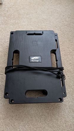 Dolly cart with two tying ropes