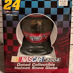 Jeff Gordon Helmet Snow Globe