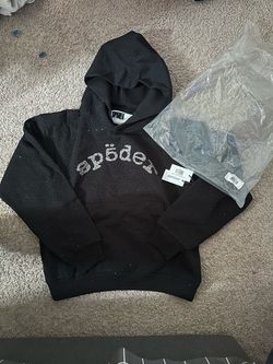Black spider hoodie Blackgem