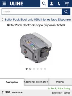 Brand new Electric tape dispenser
