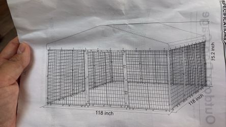 New Dog kennel needs to be assembled
