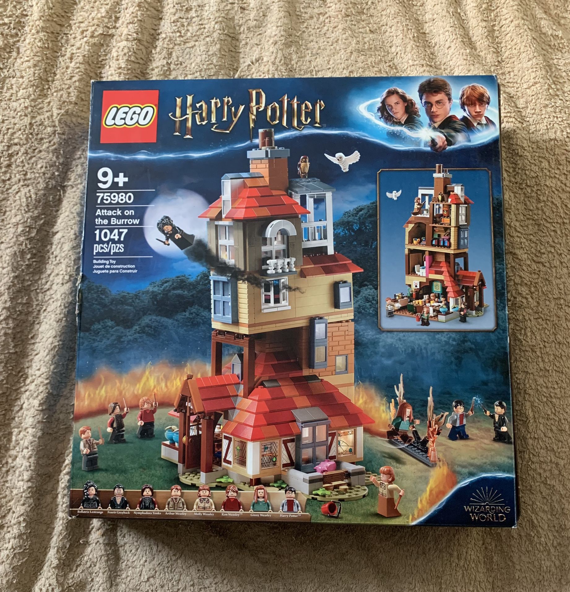 Lego Harry Potter Attack On The Burrow Set
