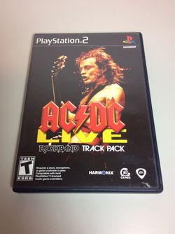ps2 rockband acdc live