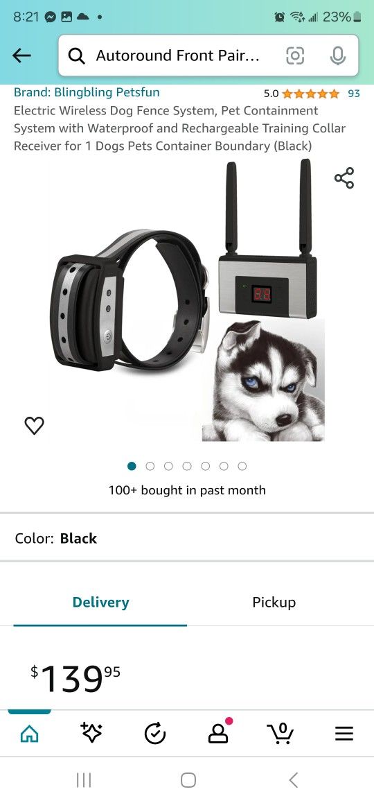 Electric Wireless Dog Fence System,