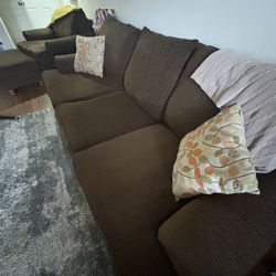 Large Comfy Couch & Chair
