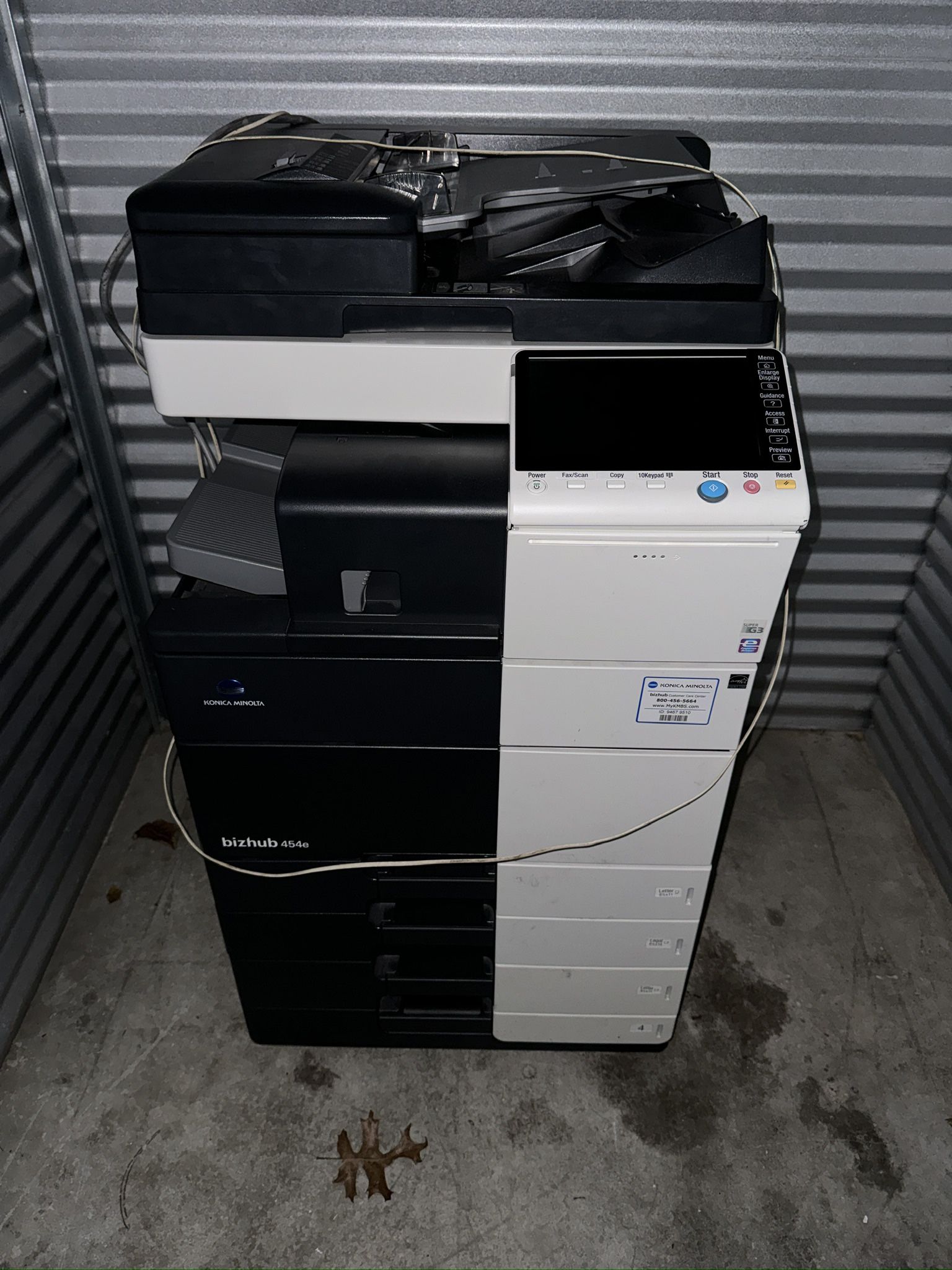 Two Copy Fax Printer Machines