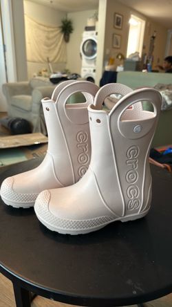 Crocs rain boots size 1