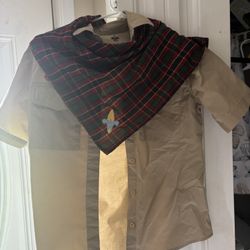 Cub Scouts Uniform Shirt Youth + Official Neckerchief – Complete Set
