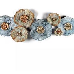 Multicolor wall flower art WHA539