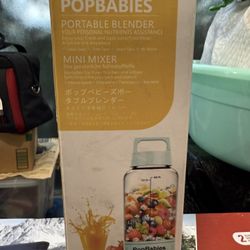 New!  Popbabies Portable Blender/Mini Mixer