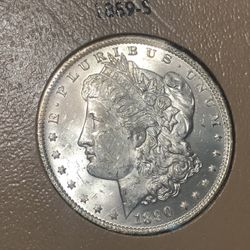 1890-0 Morgan Silver Dollar