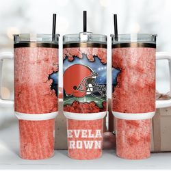 Cleveland Browns Football 40oz Tumbler