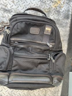 TUMI Travel Back Pack - Leather