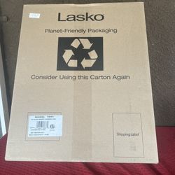 Lasko 1843 18 inch Pedestal/Standing Fan - Black