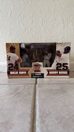 WILLIE MAYS BARRY BONDS 660 SAN FRANCISCO GIANTS OF THE HOME RUN MCFARLANE FIGURE