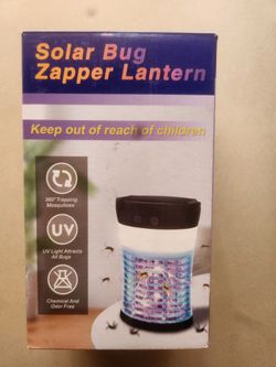 Solar Bug Zapper Lantern