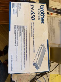 Brother TN-650 Toner Cartridge