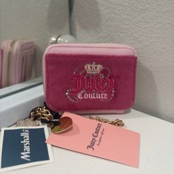 Juicy couture pink wallet