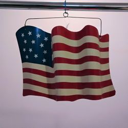 4th Of July sheet metal flags