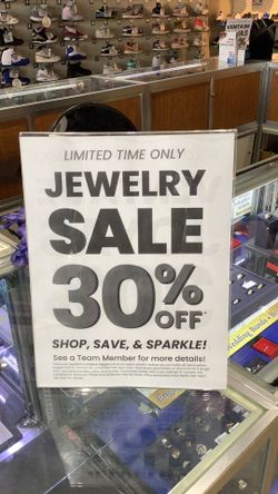 30% off Jewelry sale