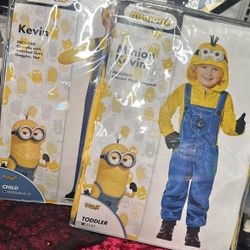 Minions - Halloween costumes - Kid new