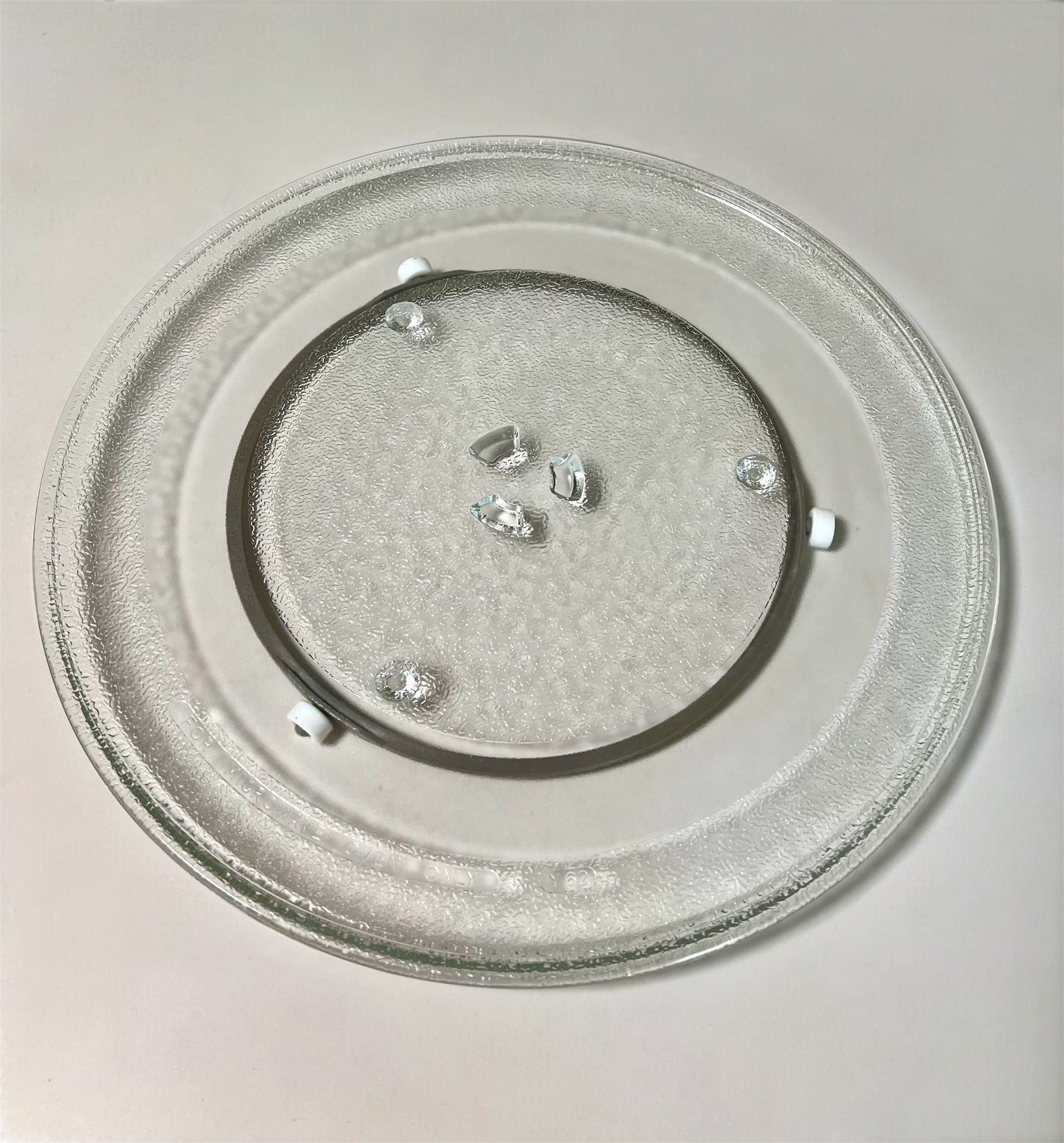 Microwave Glass Turntable Plate and Roller Ring