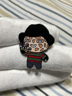 Freddy Krueger Chibi Pin Brooch Enamel Halloween