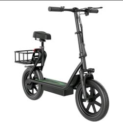 Electric Scooter With Seat