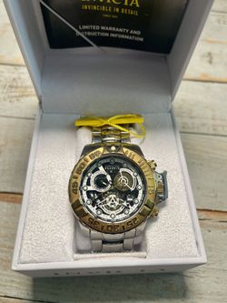 Invicta Reserve Men’s Automatic Skeleton Watch