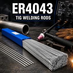 ER4043 Stainless TIG Welding Rod, $67 for 11lbs