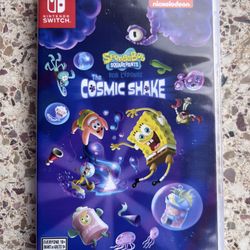SpongeBob SquarePants The Cosmic Shake Nintendo Switch Game