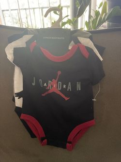 3 Air Jordan Newborn Bodysuits