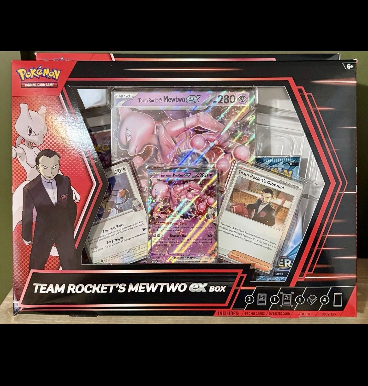 Pokemon Team Rocket’s Mewtwo ex Box Destined Rivals