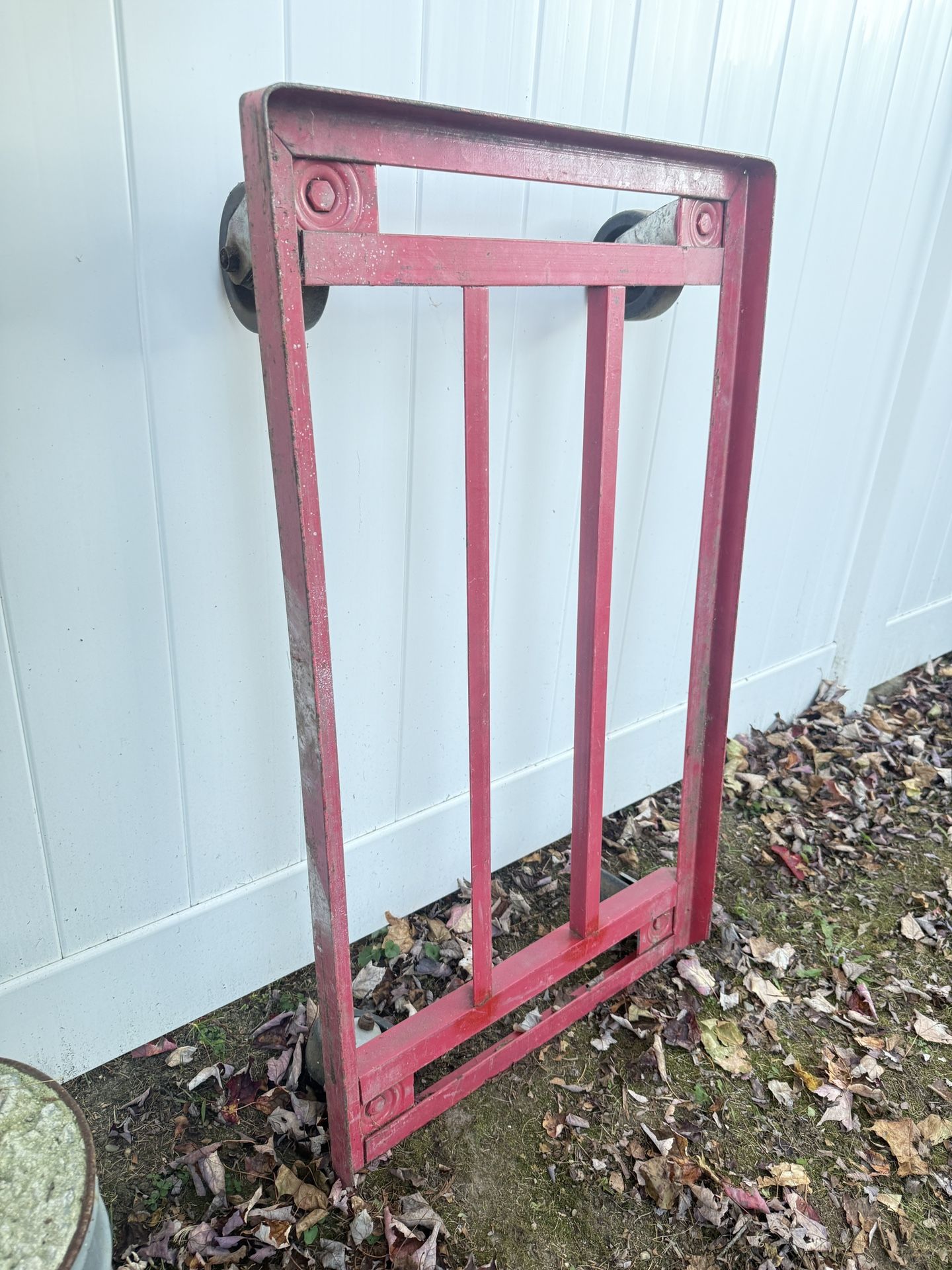 24" x 42" Heavy-Duty Fully Welded Steel Flat Dolly with 8" High Casters