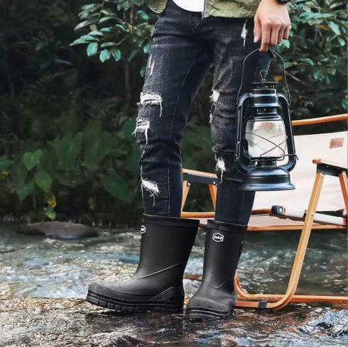 Black Waterproof Boots