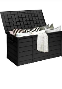 75 gallon deck storage deck box brand new patio furniture storage outdoor furniture storage indoor outdoor deck box 🆕