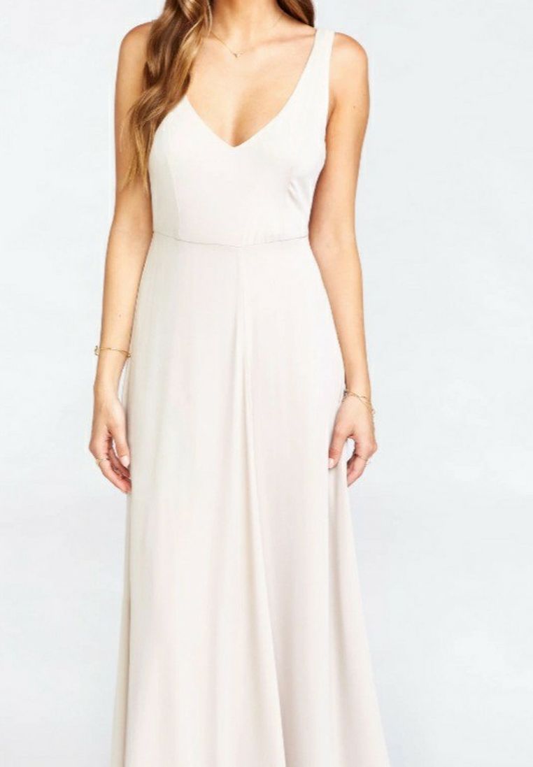 jenn maxi dress show me your mumu Show Me Your Mumu Jenn Maxi Dress in Black Chiffon Women's Size M