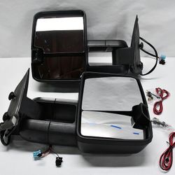 2003 To 2006 Chevrolet Silverado Sierra Avalanche Tahoe Suburban Towing Mirrors Espejos Retrovisores 
