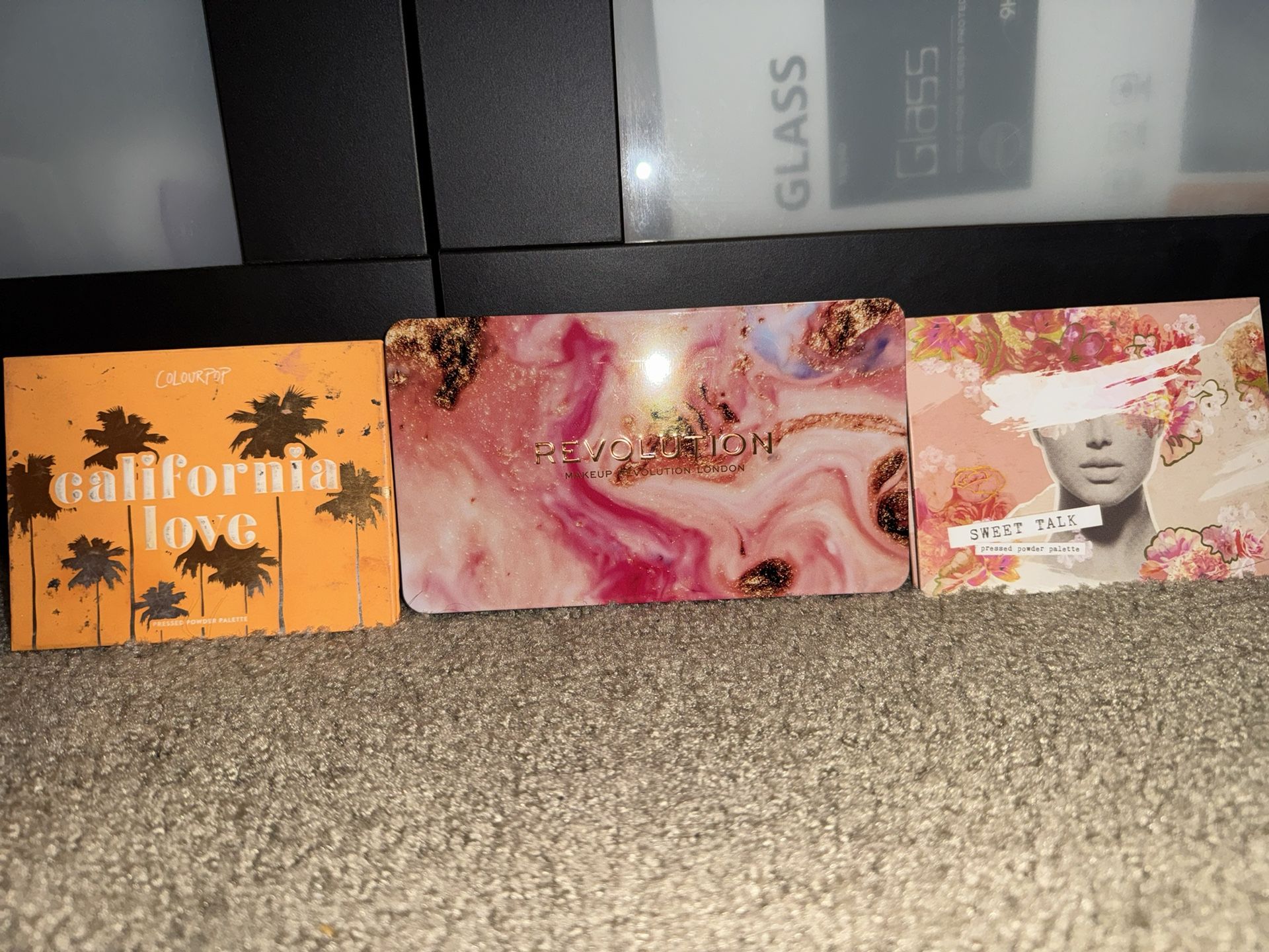 Eyeshadow Palettes - 2 ColourPop & 1 Revolution