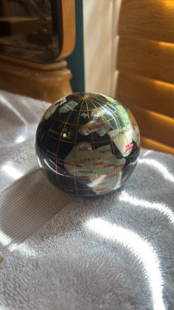 Gemstone globe