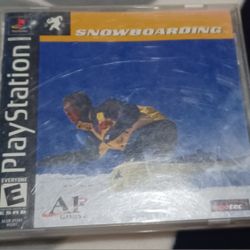 Snowboarding Playstation 1 Video Game 2000 Race Tricks 