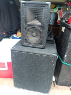 Peavey Speaker Pa Portable System Amp Cab