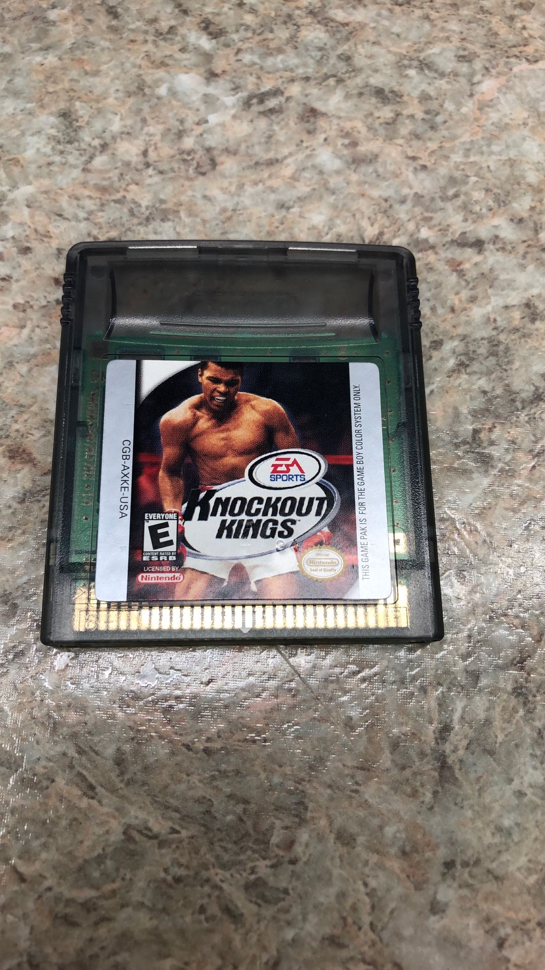 Knockout Kings Nintendo GBC Game Cartridge