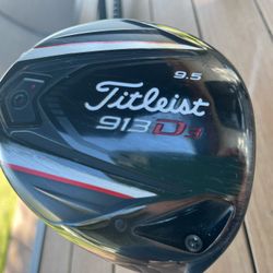 Titleist 913 D3 Driver 9.5°/DIAMANA Stiff Flex, 62g🔥 Great Condition💰 $79