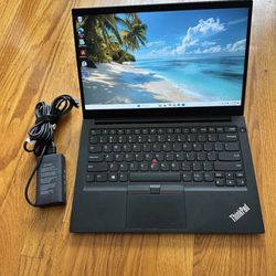 14 inches Lenovo ThinkPad E14 Gen 2 Laptop Win11 Pro i5 1135G7 @2.4Ghz SSD 256Gb RAM 8Gb Microsoft Office