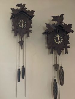 German vintage cuckoo clocks