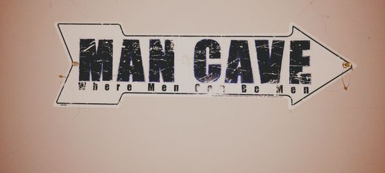 Man cave sign